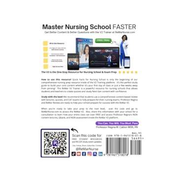 The ReMar Review Quick Facts for Nursing School: Med-Surg & Pharmacology