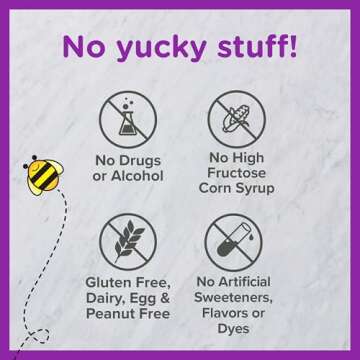 Zarbee's Kids Cough + Immune Day/Night Value Pack for Children 2-6 with Dark Honey, Vitamin D & Zinc...