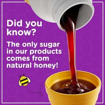 Zarbee's Kids Cough + Immune Day/Night Value Pack for Children 2-6 with Dark Honey, Vitamin D & Zinc, #1 Pediatrician Recommended, Drug & Alcohol-Free, Mixed Berry Flavor, 4 FL Oz, 2 Pack