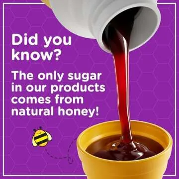 Zarbee's Kids Cough + Immune Day/Night Value Pack for Children 2-6 with Dark Honey, Vitamin D & Zinc, #1 Pediatrician Recommended, Drug & Alcohol-Free, Mixed Berry Flavor, 4 FL Oz, 2 Pack