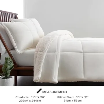UGG Blissful King Comforter Set Cozy Reversible Bedding