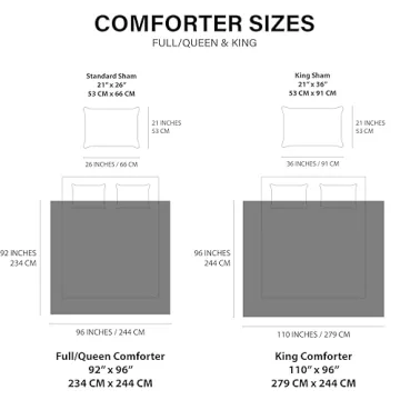 UGG Blissful King Comforter Set Cozy Reversible Bedding