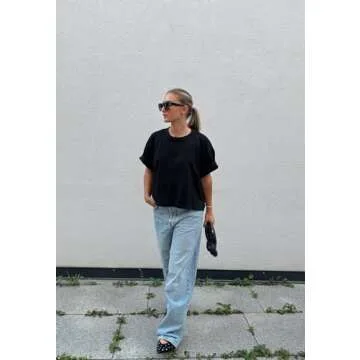 Yishaweiqi Black Studs Buckle Strap Ballet Flats Shoes for Women Pointed Toe Ballerina Shoes Mary Jane Flats Comfortable Casual Drive Shoes