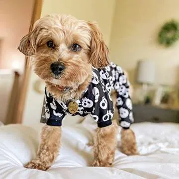 CuteBone Dog Christmas Pajamas for Small Pets