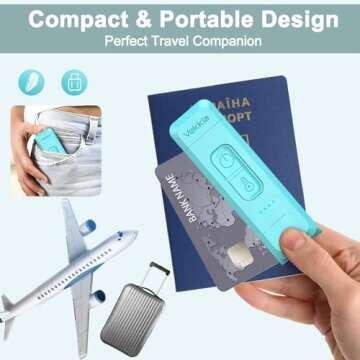 Vekkia LED Clip-on Book Light - Eye-Caring & Rechargeable