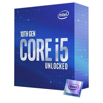 Intel Core i5-10600K Processor - 6 Cores, 4.8 GHz Overclock, LGA1200