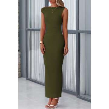 PRETTYGARDEN Summer Maxi Dress for Weddings and Parties