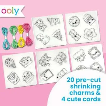 OOLY Shrink-Its DIY Shrinking Art Kit For Kids