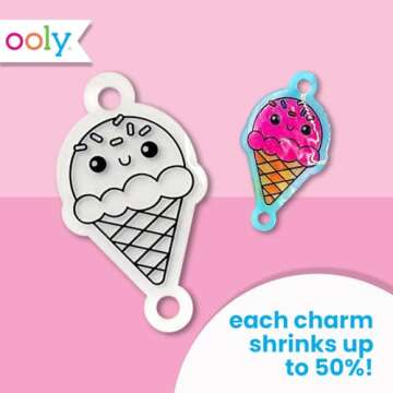 OOLY Shrink-Its DIY Shrinking Art Kit For Kids