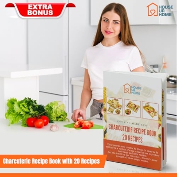 Bamboo Charcuterie Board Set - Perfect Gift for Entertaining