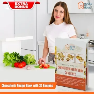 Bamboo Charcuterie Board Set - Perfect Gift for Entertaining