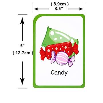 Alphabet Flash Cards for Toddlers: Teach Toddler ABC Letters & Words, 52 Double-Sided Uppercase and Lowercase Letters Cards - Preschool Learning