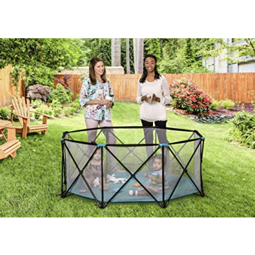 Extra Large Portable Play Yard for Indoor Outdoor Use