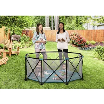 Extra Large Portable Play Yard for Indoor Outdoor Use