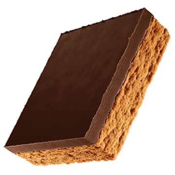 Mid-Day Squares Peanut Butta Protein Chocolate Bars, 1.16 Oz each, 2 Packs (24 Squares) | Made with ...