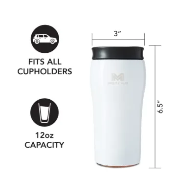 Mighty Mug Untippable Insulated Stainless Steel Tumbler