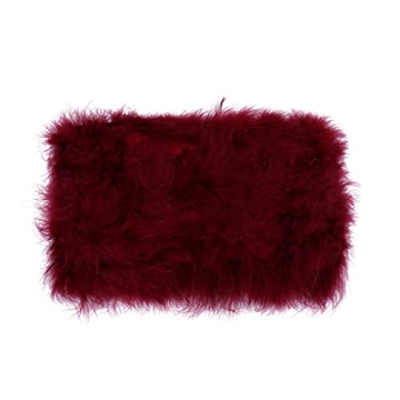 ZGMYC Women's Sexy Feather Crop Top for Parties