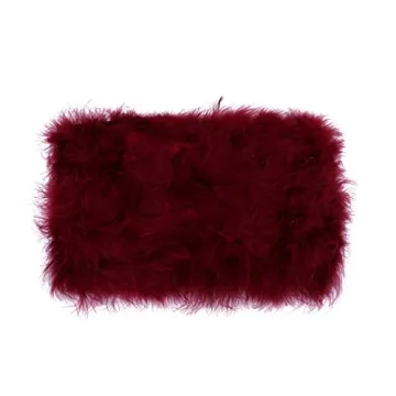 ZGMYC Women's Sexy Feather Crop Top for Parties