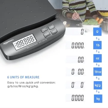 Digital Postal Scale with 65 lb Capacity and Tare Function