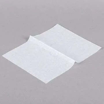 Durable Packaging BT-8 Interfolded Dry Wax Bakery Tissue Sheets | 8" x 10 3/4" | 1000 Sheets