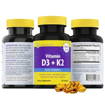 Innovix Labs D3 K2 - Supports Bone & Immune Health