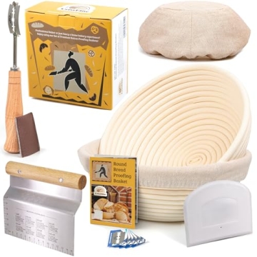 Sourdough Bread Baking Supplies Starter Kit - Perfect Artisan Gift by CRISS ELITE