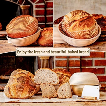 Complete Sourdough Starter Kit with Banneton Baskets