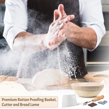 Complete Sourdough Starter Kit with Banneton Baskets