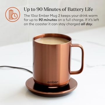 Ember Smart Mug 2 App-Controlled Heated Coffee Mug