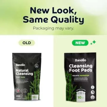 Bandoo Original Deep Cleansing Foot Pads for Relaxation