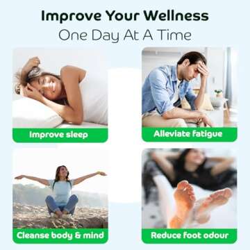 Bandoo Original Deep Cleansing Foot Pads for Relaxation