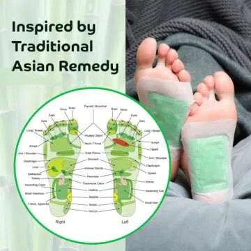 Bandoo Original Deep Cleansing Foot Pads for Relaxation