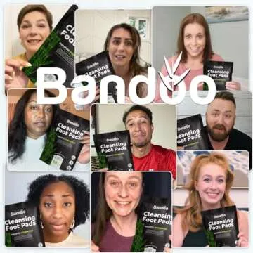 Bandoo Original Deep Cleansing Foot Pads for Relaxation