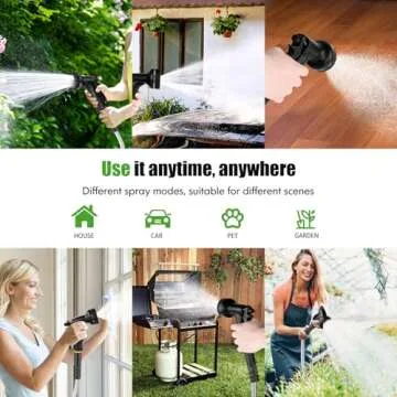 Lightweight Garden Hose 100FT, No Kink & Durable Design