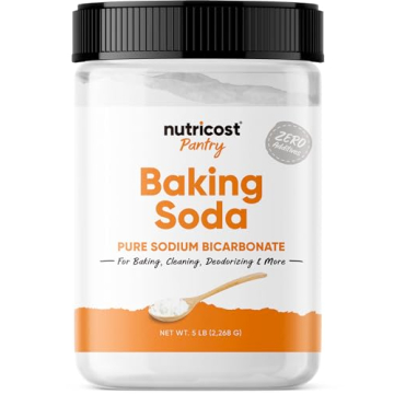 Nutricost Pantry Baking Soda (5 LBS) - Essential Multi-Purpose Baking and Cleaning Agent