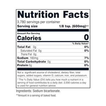 Nutricost Pantry Baking Soda 5 LBS for All Your Home Needs