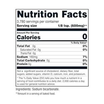 Nutricost Pantry Baking Soda 5 LBS for All Your Home Needs