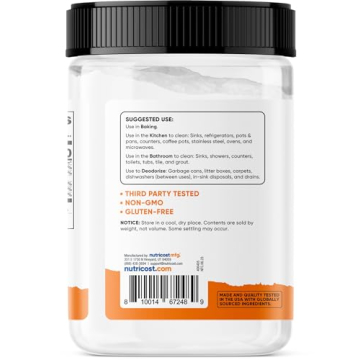 Nutricost Pantry Baking Soda 5 LBS for All Your Home Needs