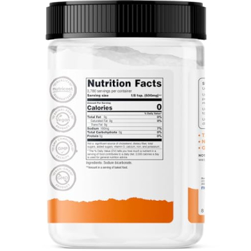 Nutricost Pantry Baking Soda 5 LBS for All Your Home Needs