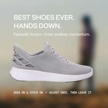 Kizik Athens, Slip-On Sneakers, Casual Shoes, Comfortable and Stylish Womens or Mens Shoes for Work,...