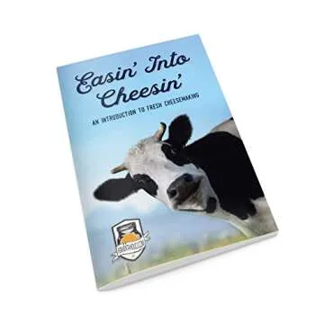 Fermentaholics DIY Fresh Cheese Making Kit - Ricotta, Mozzarella, Burrata, Paneer, Cottage Cheese, etc. - Includes Rennet for Cheese Making, Cheese Salt, Citric Acid, Cheese Cloth, & Recipe Booklet