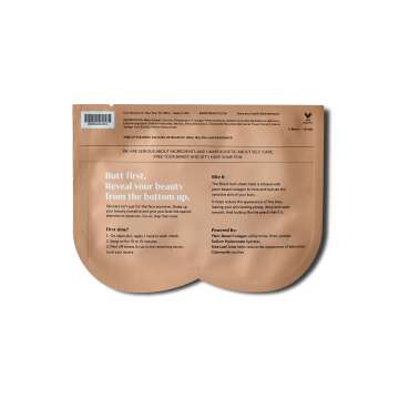 Natural Plant-Based Collagen Butt Mask for Glowing Skin