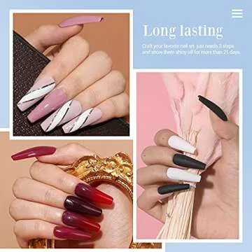 AZUREBEAUTY 20 Colors Dip Powder Nail Kit for Beginners