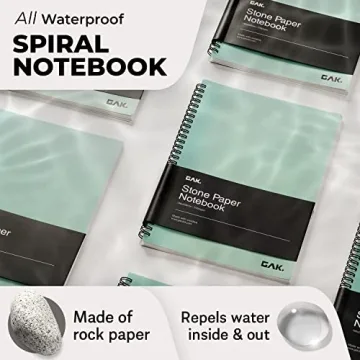 GAK. Stone Paper Waterproof Notebook for All Ages