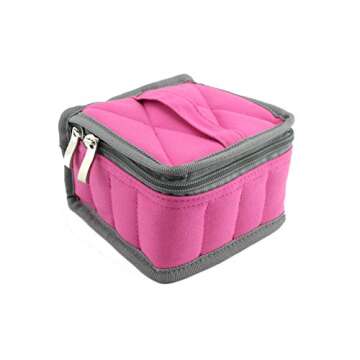 Essential Oil Travel Case Bag for 16 Bottles - Durable & Stylish