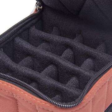 Essential Oil Travel Case Bag for 16 Bottles - Durable & Stylish