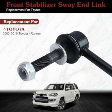 Stiueoav K90683 K90677 Sway Bar Link - Front Stabilizer End Link for Lexus & Toyota