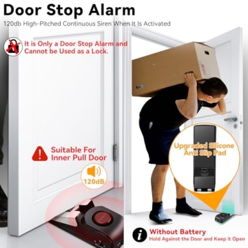 Secure Your Space with AceMining Door Stopper Alarm