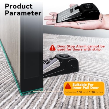 Secure Your Space with AceMining Door Stopper Alarm