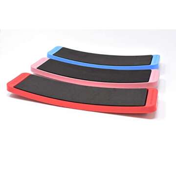Skate Spinner Off Ice Spinner Figure Skating Spin Board - Dance Turn Board, Spinning Board for Balance Spins and Turns for Ice Skates, Spinner Board, Skater Spinner - Pink